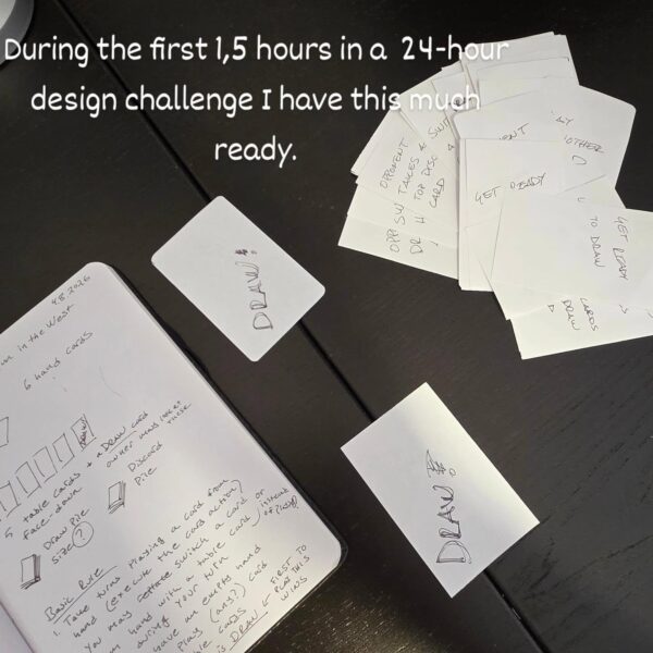 ring the first 1,5 hours in a 24-hour design challenge I have this much ready.…